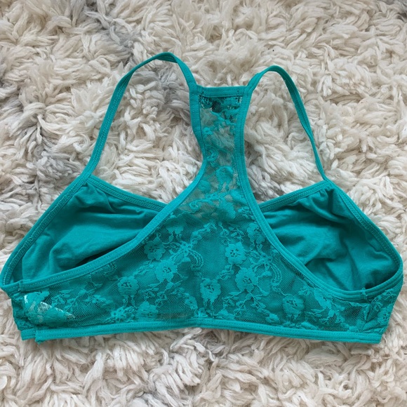 Nollie Teal Lace Bralette - Picture 6 of 7